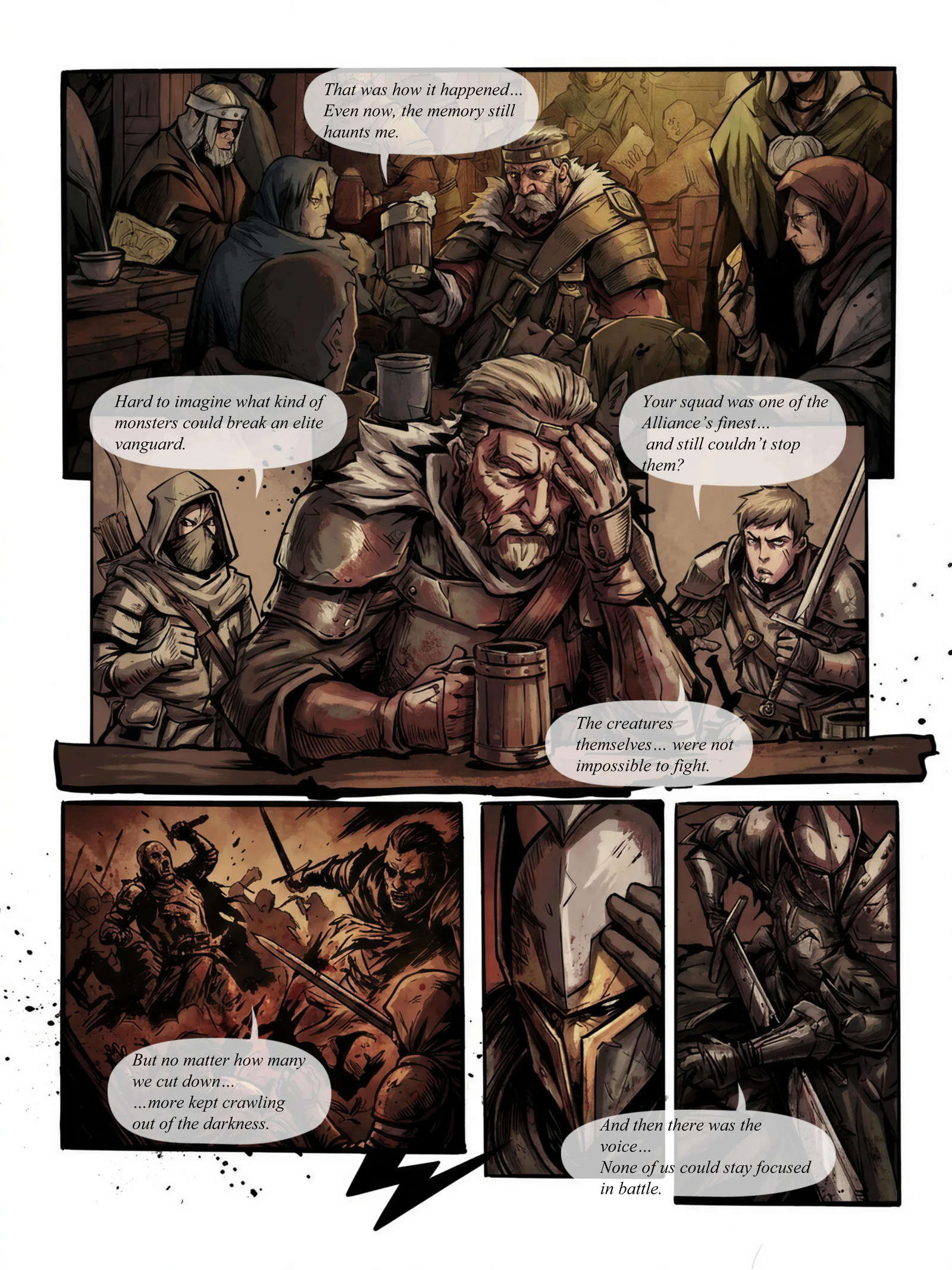 Dungeon Saga Episode 1, page 3