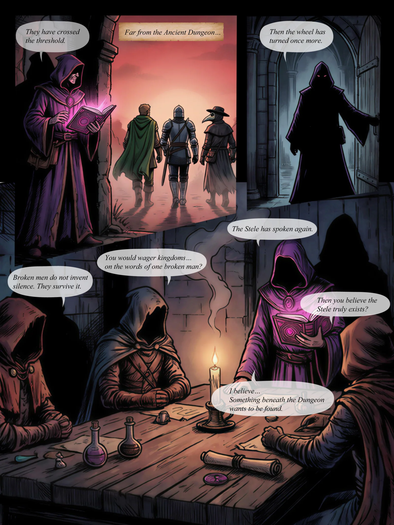 Dungeon Saga Episode 3, page 1